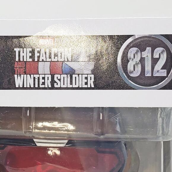 Marvel Falcon Funko Pop Vinyl - The Falcon and the Winter Soldier #812 NIB - Picture 5 of 15